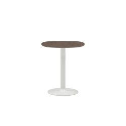 RUND SJLEFOD / UDENDRS LOUNGEBORD ELIPSE / HPL &amp; STEN BORDPLADE