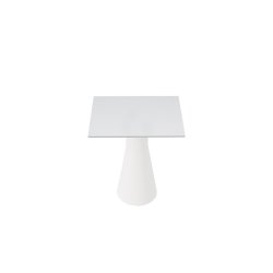 LILLE KVADRATISK BORD / MARMOR