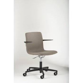 KONFERENCESTOL MED KRYDSSTEL - LAV RYG