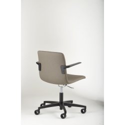 KONFERENCESTOL MED KRYDSSTEL - LAV RYG