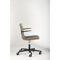 KONFERENCESTOL MED KRYDSSTEL - LAV RYG