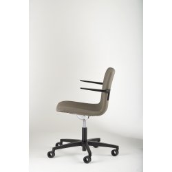 KONFERENCESTOL MED KRYDSSTEL - LAV RYG