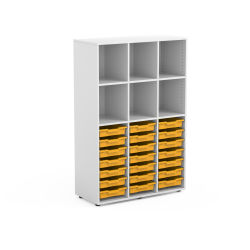 SKOLESKAB ALICE MED OPBEVARINGSKASSER