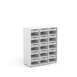 SKOLESKAB ANNIE MED OPBEVARINGSKASSER