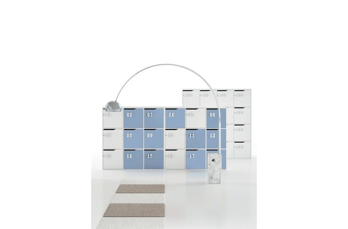 DV549  LOCKERS - GARDEROBESKABE