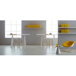 IKON STEL H:46/FOD :31,5 - Max. bordplade : 700 mm / 600x600 mm