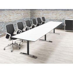 KONFERENCE BORD DYBDE  80 - 90 og 1100mm -  REKTANGULR - SJLEFOD/T-BEN