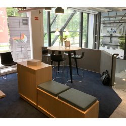 SPIDER MDEBORD RUND / HJBORD - Bordplade strrelse :100 - :120 cm