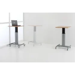 CONSET 501-19 HVE SNKE STEL MED H-FOD / SORT - SLV MED ELLER UDEN HJUL