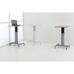 CONSET 501-19 HVE SNKE STEL MED H-FOD / SORT - SLV MED ELLER UDEN HJUL