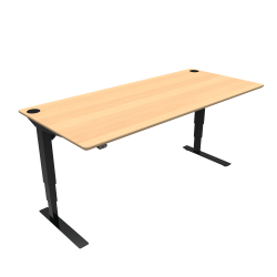 CONSET 501-37 HVE SNKE STEL MED JUSTERBAR BREDDE / SORT - HVID - SLV MED ELLER UDEN HJUL