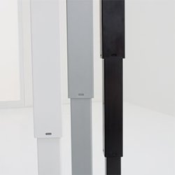 CONSET 501-43 HJRNE HVE SNKE BORD / SORT - HVID - SLV