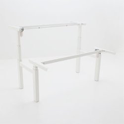 CONSET 501-88 DOBBELTSTEL - JUSTERBAR BREDDE / SORT - HVID - SLV