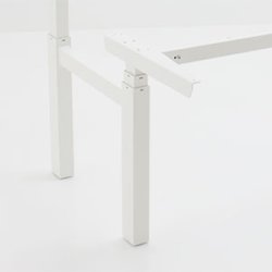 CONSET 501-88 DOBBELTSTEL - JUSTERBAR BREDDE / SORT - HVID - SLV