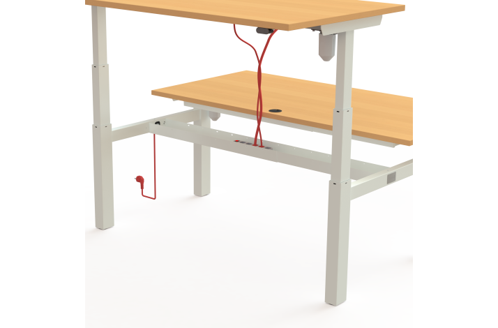 Universal cable tray conset hvid juster bar bredde nu kr. 75.- pr.stk. 