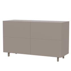 CABINET SKJULT HVE SNKE BORD - MED INDBYGGET OPBEVARING