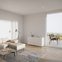 CABINET SKJULT HVE SNKE BORD - MED INDBYGGET OPBEVARING