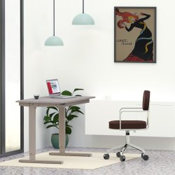 SPLIT DESK HVE SNKE BORD - MED INDBYGGET OPBEVARING