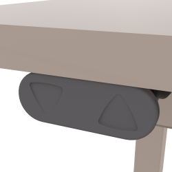 SPLIT DESK HVE SNKE BORD - MED INDBYGGET OPBEVARING