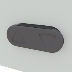 STORAGE HVE SNKE BORD - MED INDBYGGET OPBEVARING