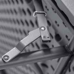 XL BORD - AFLANGT KANTINE BORD / KLAPBORD - Fra 122 - 183 cm