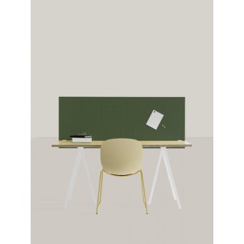 OPTIMA 40 BORDSKRM MED AFTAGELIGT BETRK / LIGE HJRNER