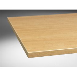 REKTANGULR BORDPLADE - EG / BIRK / BG / HVID / GR / SORT / URBAN EG - Fra 120 - 180 cm!