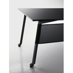 FAST bord med klapfunktion