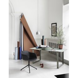 FIBER SIDE MED ARML�N / SWIVEL BASE MED HJUL