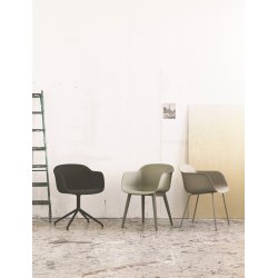 FIBER SIDE MED ARMLN / SWIVEL BASE