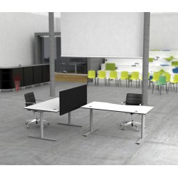 FLOW HVE SNKEBORD MED FIRKANTEDE BEN - 2 sjlet - inkl. bordplade