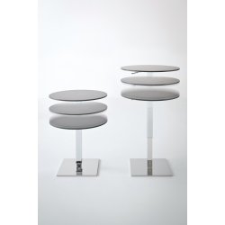 HALIFAX STEL H:46-74/H:75-105 - Max. bordplade : 70 / 70x70 cm