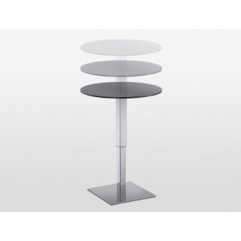 HALIFAX STEL H:46-74/H:75-105 - Max. bordplade : 70 / 70x70 cm