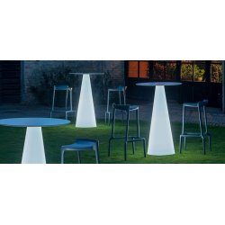 IKON LIGHT STEL H:106 - Max. bordplade : 70 / 60x60 cm