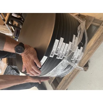 Cafe - Lounge - bordplade, sort �60 cm, Werzalit udend�rs. Nu kr. 200.- normal 890.- 