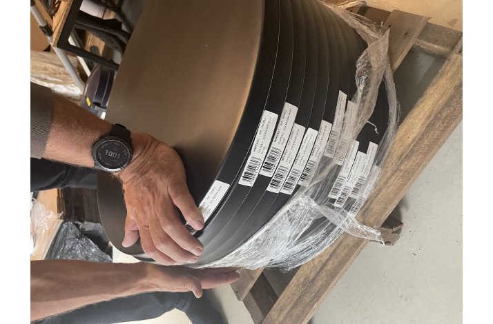 Cafe - Lounge - bordplade, sort �60 cm, Werzalit udend�rs. Nu kr. 200.- normal 890.- 