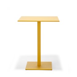 INOX SQUARE STEL H:73/FOD:40X40 - Max. bordplade : 1000 mm / B+D: 900 mm