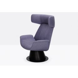 ILA LOUNGESTOL MED RUND DREJEFOD - FLERE FARVER