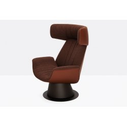 ILA LOUNGESTOL MED RUND DREJEFOD - FLERE FARVER