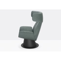 ILA LOUNGESTOL MED RUND DREJEFOD - FLERE FARVER