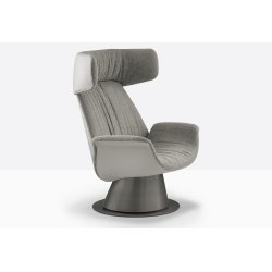 ILA LOUNGESTOL MED RUND DREJEFOD - FLERE FARVER