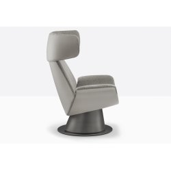 ILA LOUNGESTOL MED RUND DREJEFOD - FLERE FARVER