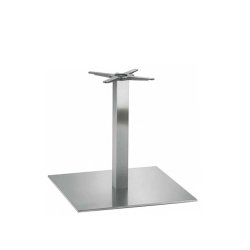 INOX XXXL STEL H:73/FOD:74X74 - Max. bordplade : 180 / 140x140c cm