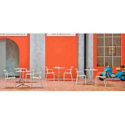 YPSILON BORD 3 BEN - Bordplade strrelser :59 - :69 cm / 59x59 cm