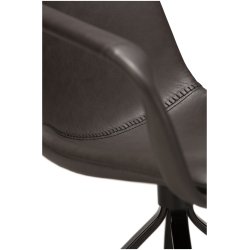 JOMO STOL MED ARMLN LDER / FLERE FARVER