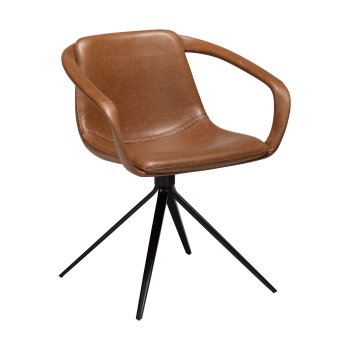 JOMO STOL MED ARMLN LDER / FLERE FARVER