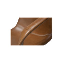 JOMO STOL MED ARMLN LDER / FLERE FARVER