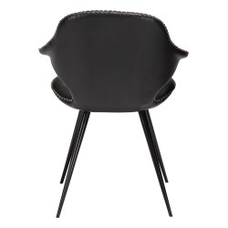 KARMA STOL MED ARMLN LDER / FLERE FARVER