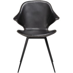 KARMA STOL MED ARMLN LDER / FLERE FARVER