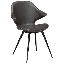 KARMA STOL MED ARMLN LDER / FLERE FARVER